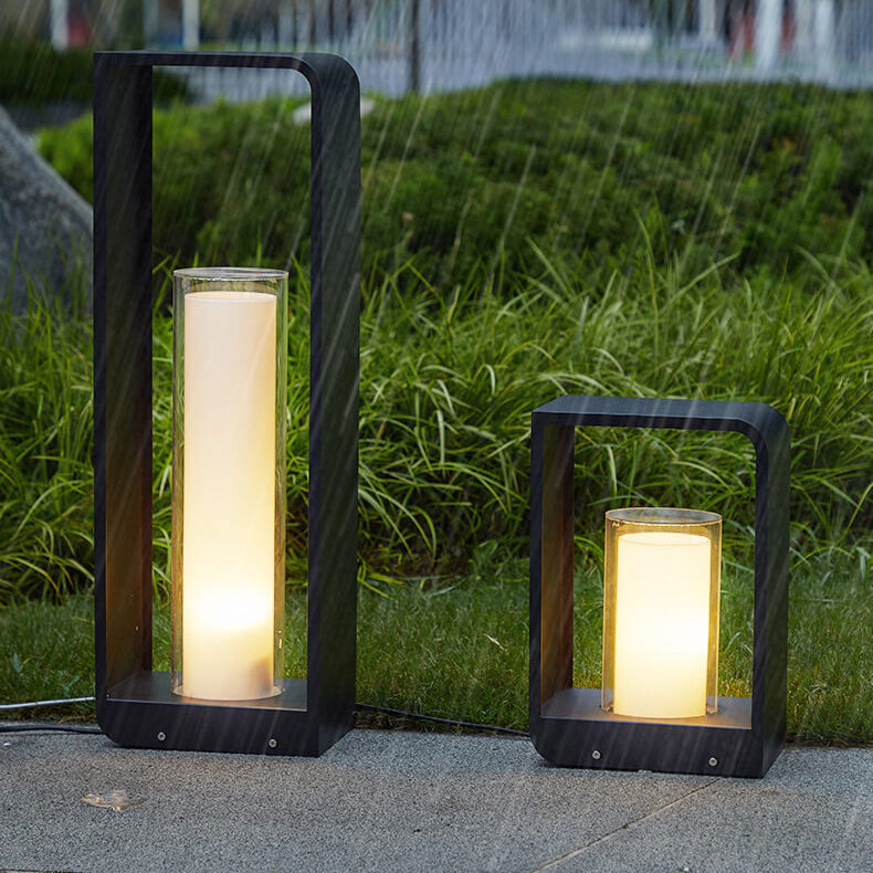 Modern Square Solar LED Outdoor Light
