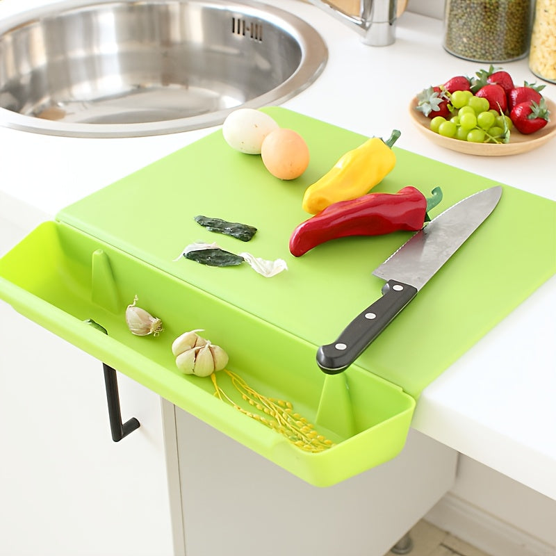 2-in-1 Chopping Board with Detachable Storage Box