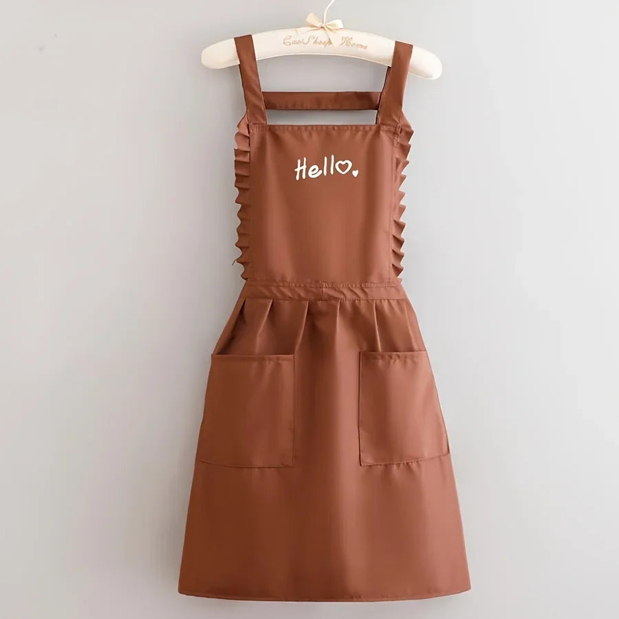 FloraBelle Princess Style Waterproof Apron
