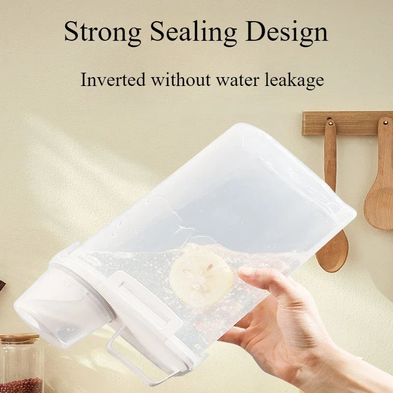 2.5L Airtight Grain Container with Measuring Cup