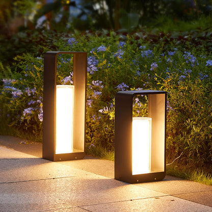 Modern Square Solar LED Outdoor Light