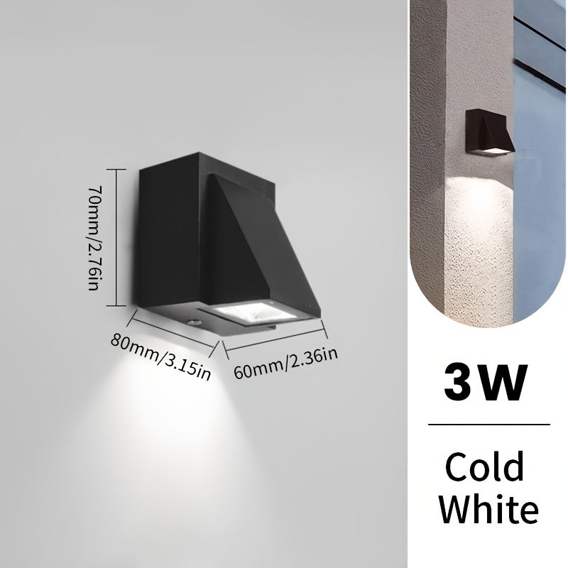 Modern 3W/6W LED Outdoor Decorative Wall Light
