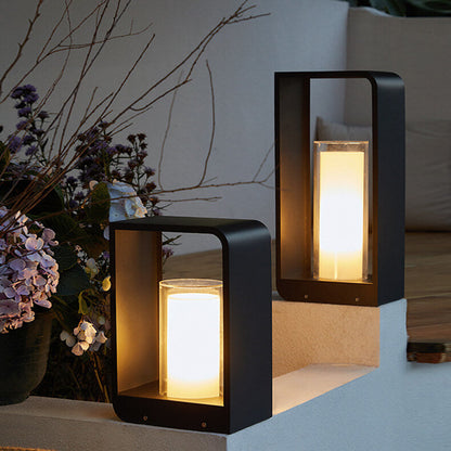 Modern Square Solar LED Outdoor Light