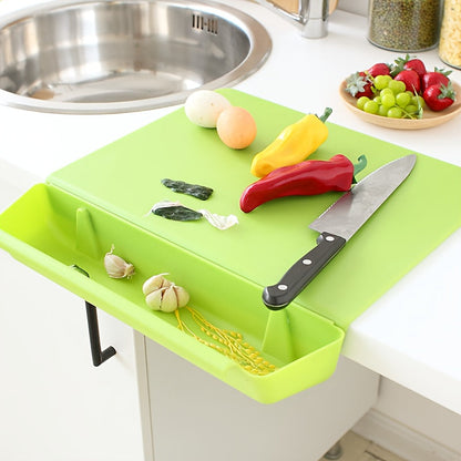 2-in-1 Chopping Board with Detachable Storage Box