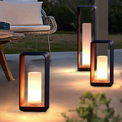 Modern Square Solar LED Outdoor Light