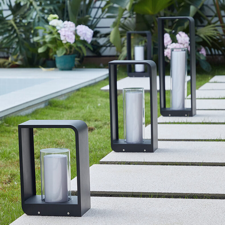 Modern Square Solar LED Outdoor Light