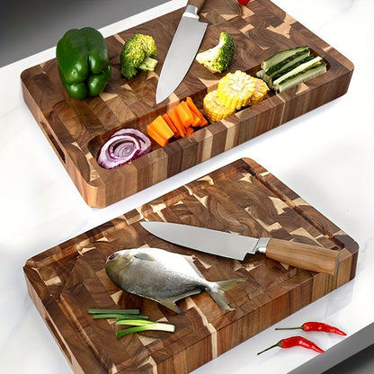 Acacia Wood End Grain Chopping Block