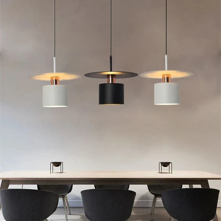 JET Modern Minimalist Disc Pendant Light