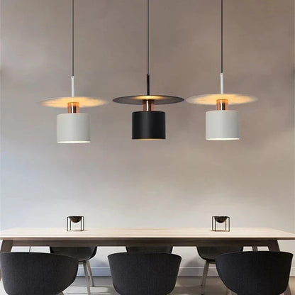 JET Modern Minimalist Disc Pendant Light