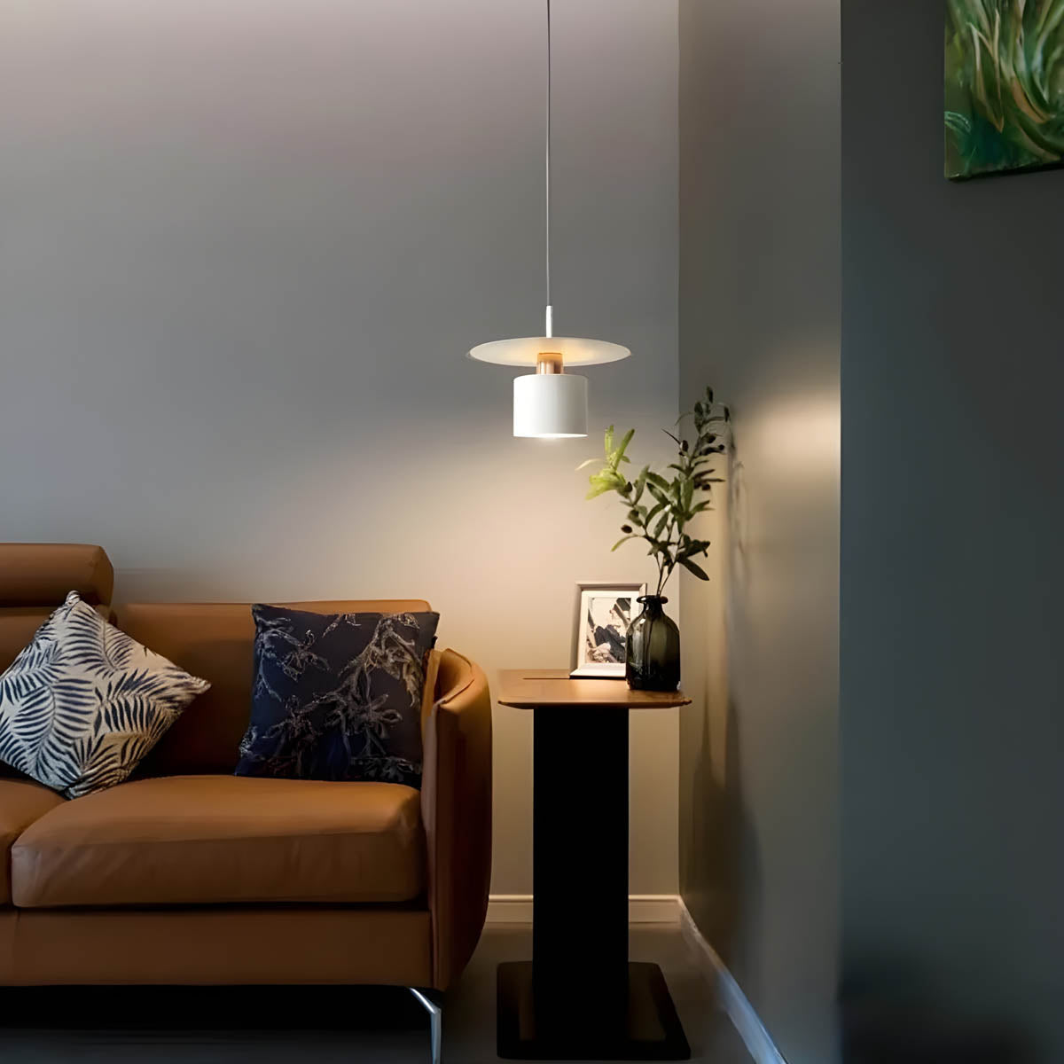 JET Modern Minimalist Disc Pendant Light