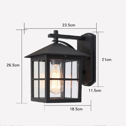 Camden Vintage Outdoor Lantern Wall Lamp