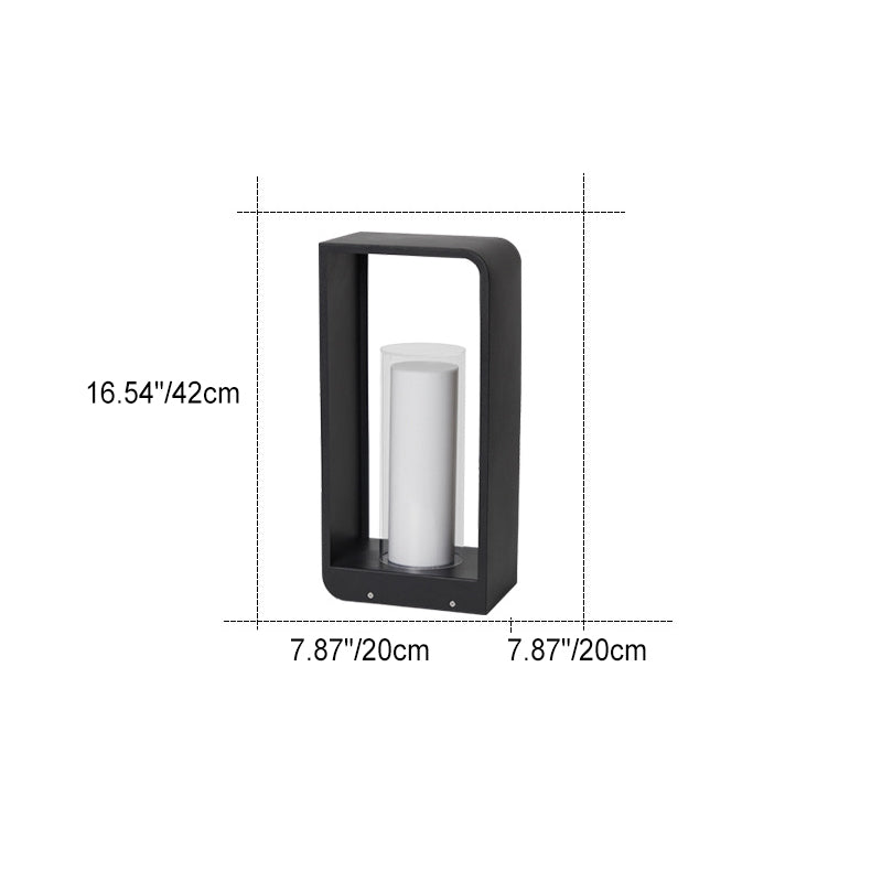 Modern Square Solar LED Outdoor Light
