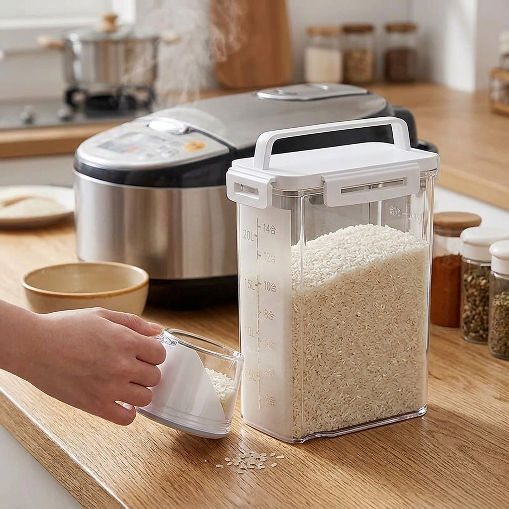 Airtight Grain Storage Container