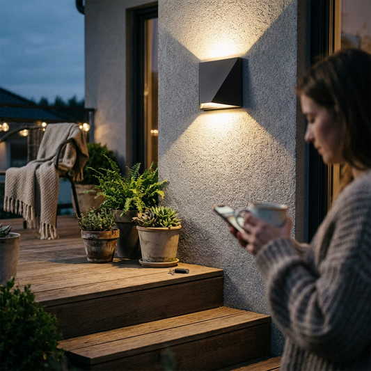 Modern Black LED Wall Light