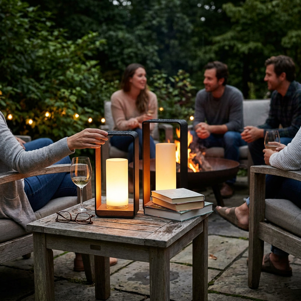 Modern Square Outdoor LED Light
