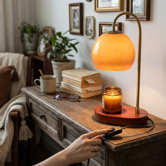 Table Lamp Candle Warmer Adjustable Flameless Wax Melting Lamp
