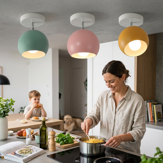 Nordic Macaron Ceiling Light