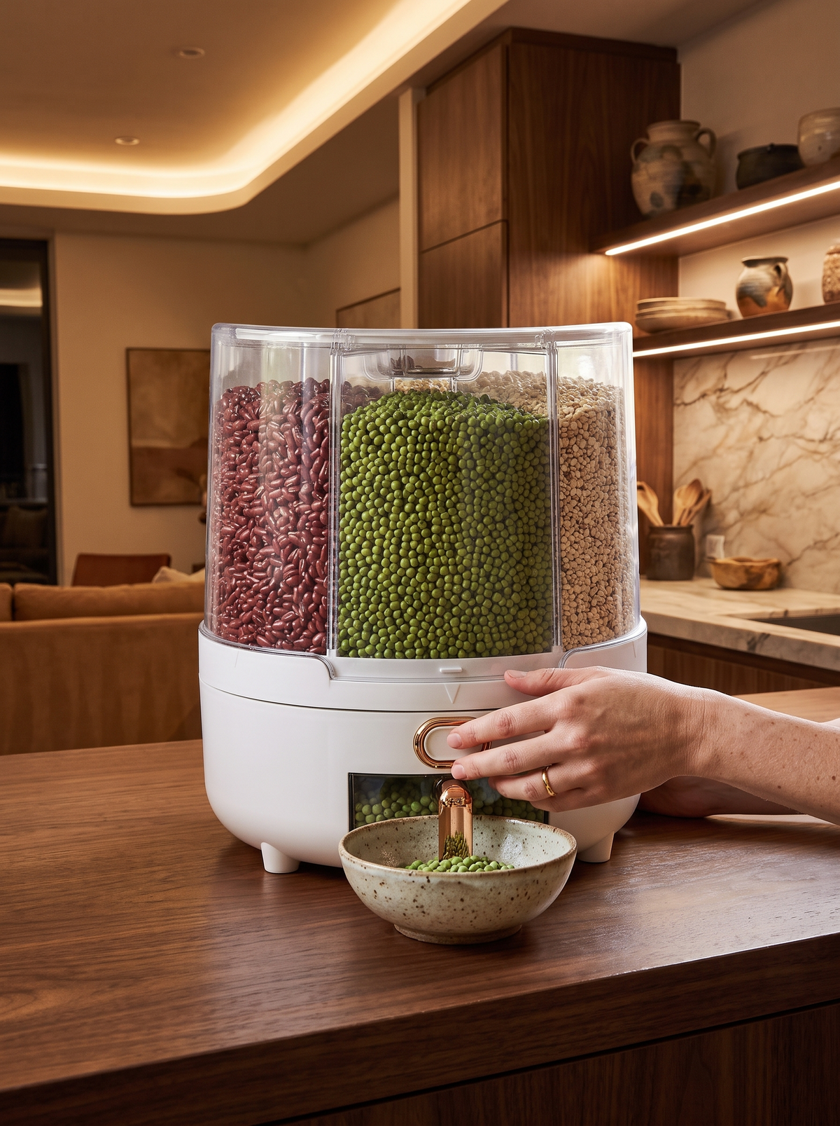 p21s2 Rotating grain dispenser