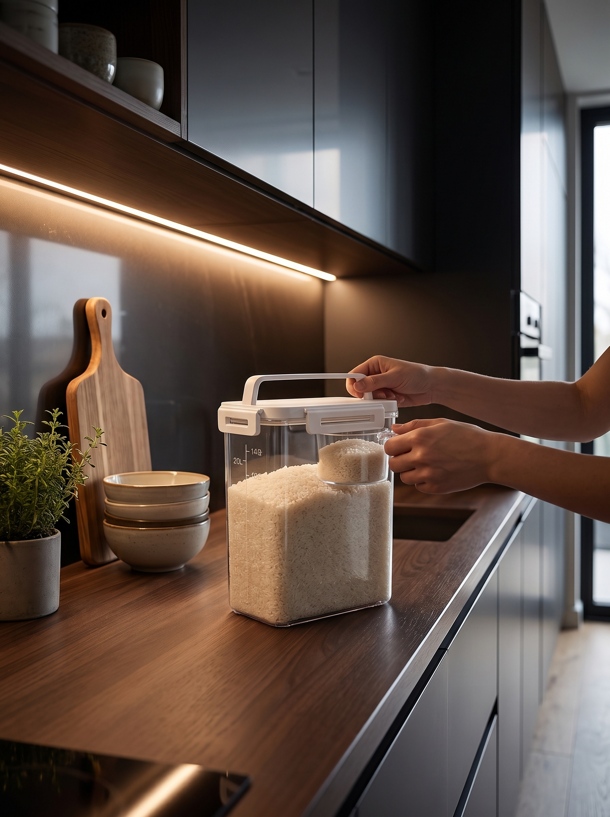 p23s3 Airtight grain container