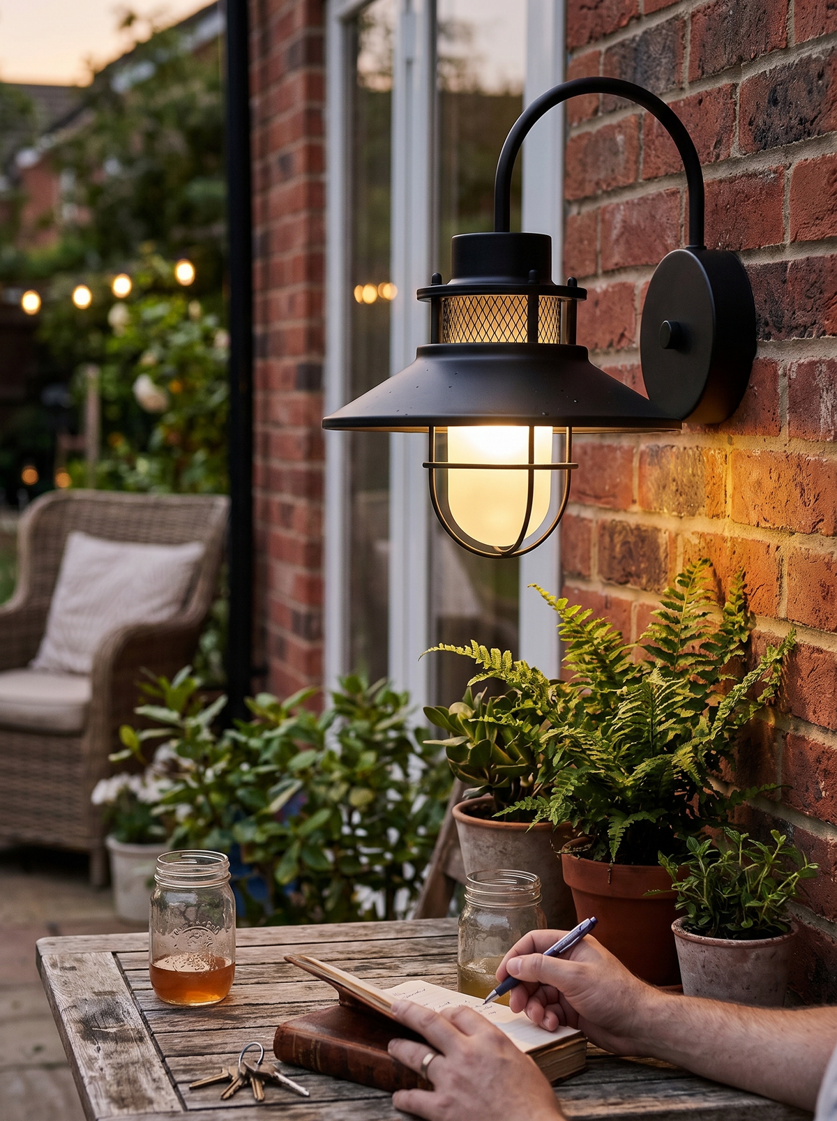 p53s3 Felix caged wall lamp