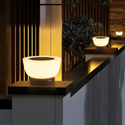 Solar Landing Light Outdoor LED Pathway Lamp